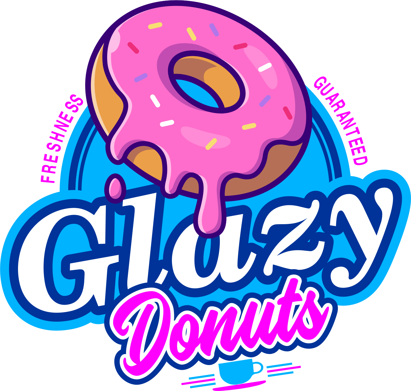 Glazy Donuts logo